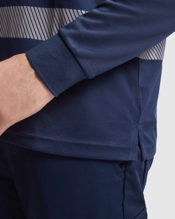 Immagine VEGA LS - Polo tecnica ad alta visibilità a maniche lunghe