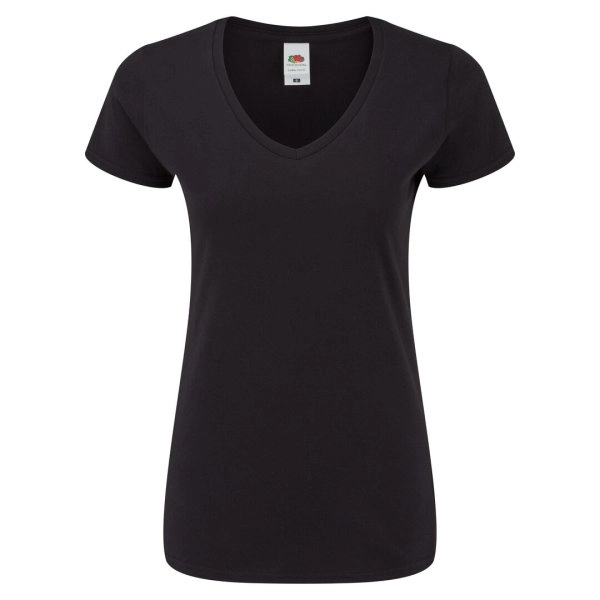 t-shirt-donna-colorata-iconic-v-neck-nero-5.webp