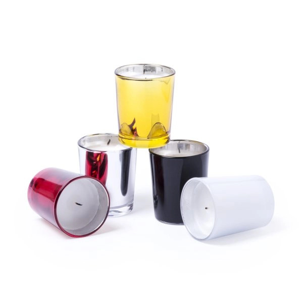 Immagine Candela Aromatica in un contenitore di vetro - Nettax