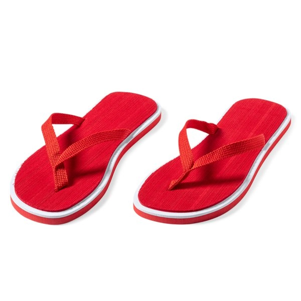 Paia di infradito con spessa suola in resistente EVA con finitura bicolore e cinturino in nylon - Caimán