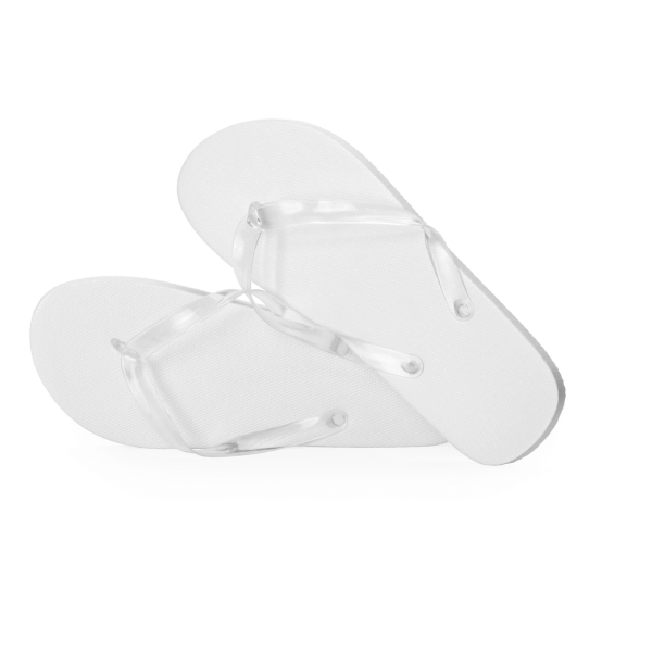 Infradito in EVA e PVC. Suola in EVA resistente per un'elevata durata e cinghie ergonomiche in PVC abbinato. - Salti