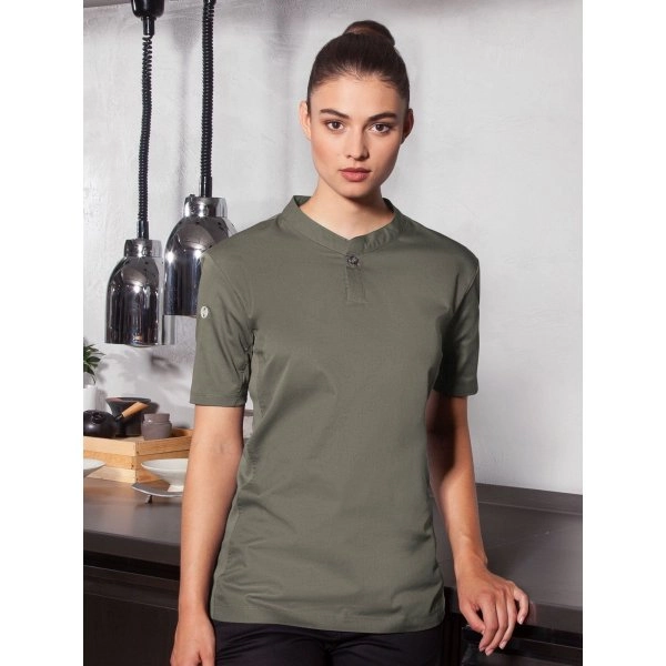 Ladies Short-Sleeve Work Shirt Performance