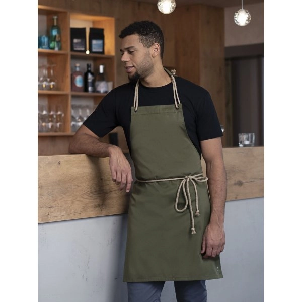 Bib Apron with cords 70 x 85 cm