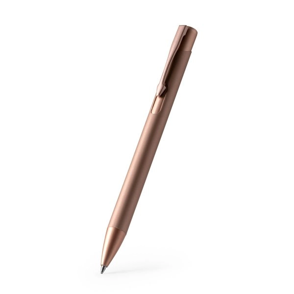 La biro è caratterizzata da un fusto in metallo con finitura opaca, che offre un design elegante e resistente. - PROSA