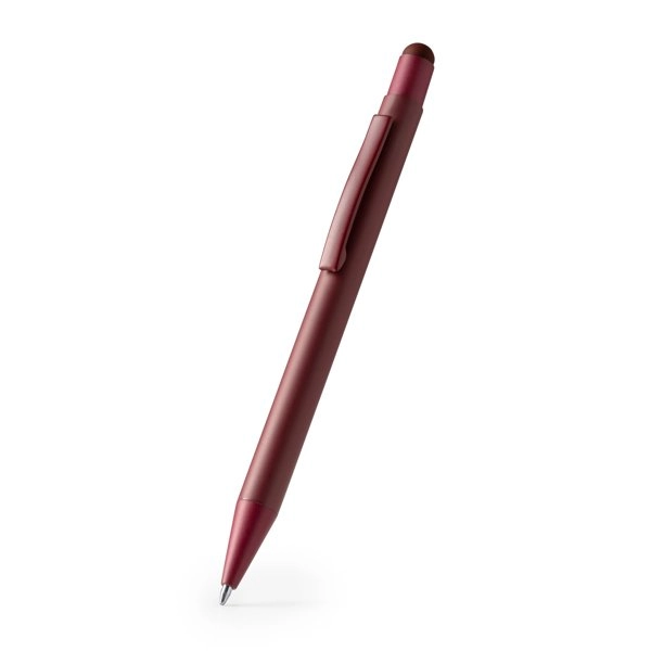 Biro in metallo con elegante finitura opaca in tinta con lo stilo. - LEONI