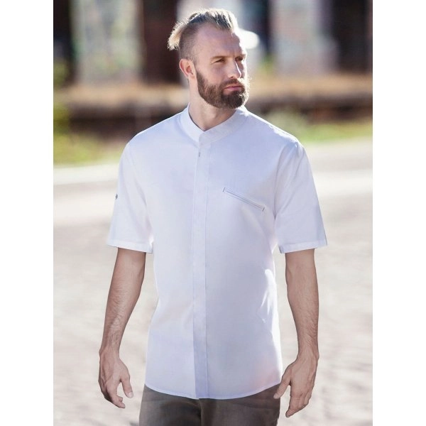 Short-sleeve Chef Jacket Modern-Touch