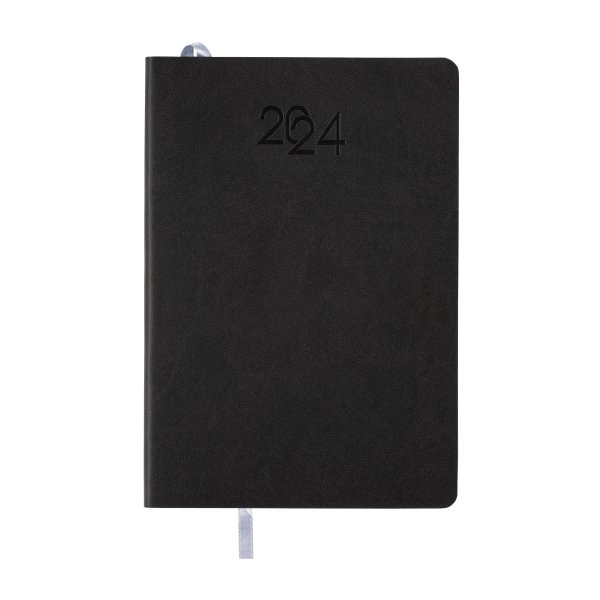 Agenda settimanale 2024 con copertina in PU flessibile - Scatola su richiesta Art. 23797