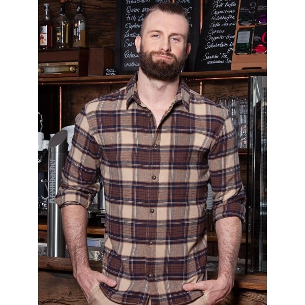 Men's checked shirt Urban-Trend