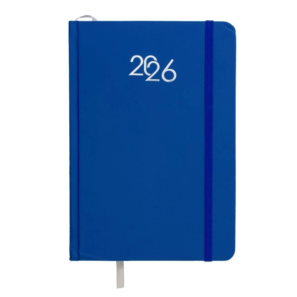 Agenda giornaliera 2026, copertina rigida in cartoncino laminato