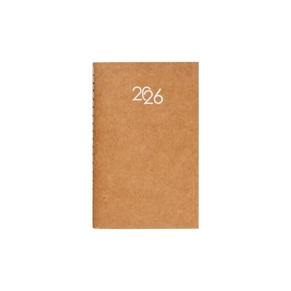 Immagine Agenda tascabile settimanale 2026 con copertina flessibile in cartoncino
