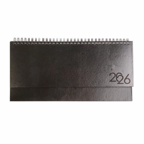 Immagine Agenda da tavolo settimanale 2026 con copertina in cartoncino laminato