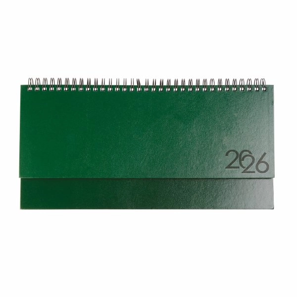 Immagine Agenda da tavolo settimanale 2026 con copertina in cartoncino laminato