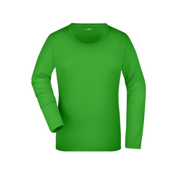 ladies-stretch-shirt-long-sleeved-lime-green-16.webp