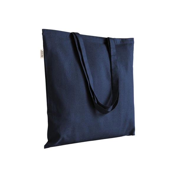 Immagine Borsa shopper a tinta unita in cotone riciclato da 220 g/m2