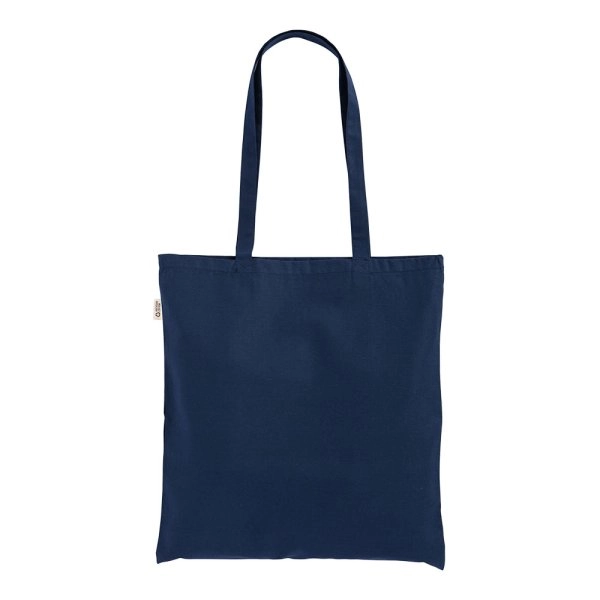 Immagine Borsa shopper a tinta unita in cotone riciclato da 220 g/m2