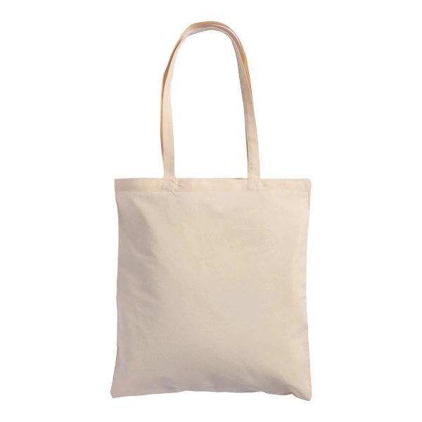 Immagine Borsa shopper a tinta unita in cotone riciclato da 220 g/m2