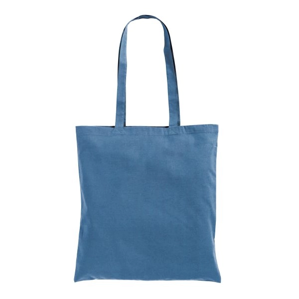 Immagine Borsa shopper a tinta unita in cotone riciclato da 280 g/m2