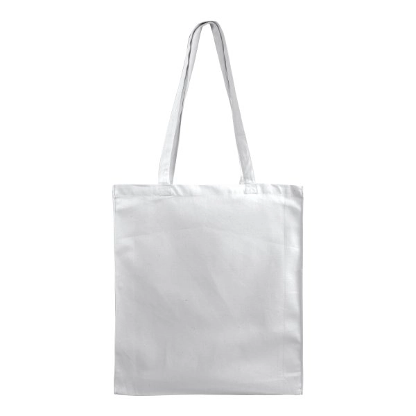 Immagine Borsa shopper a tinta unita in cotone riciclato da 280 g/m2