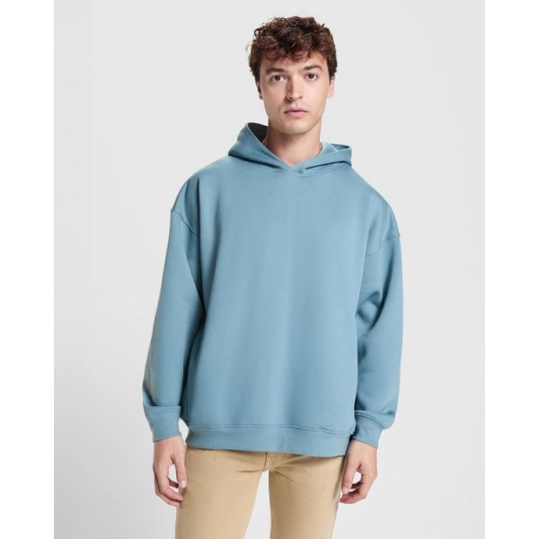 Felpa unisex oversize con cappuccio foderato - Otto
