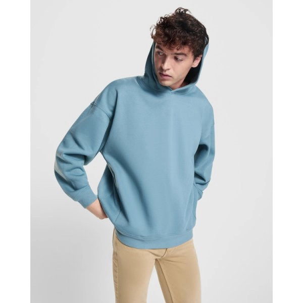 Immagine Felpa unisex oversize con cappuccio foderato - Otto