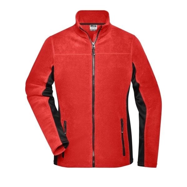 ladies-workwear-fleece-jacket-strong-red-black-8.webp