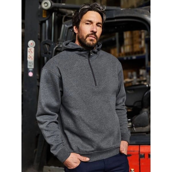 Bio Workwear Half Zip Hoody