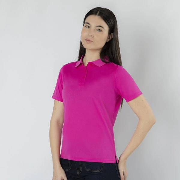 Polo Donna in tessuto tecnico 100% poliestere -Tecnic Plus