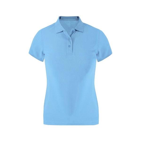 Immagine Polo Donna in tessuto tecnico 100% poliestere -Tecnic Plus