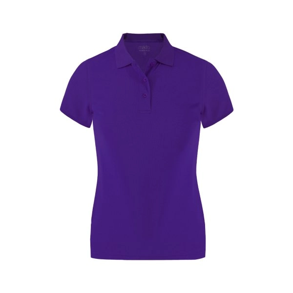 Immagine Polo Donna in tessuto tecnico 100% poliestere -Tecnic Plus