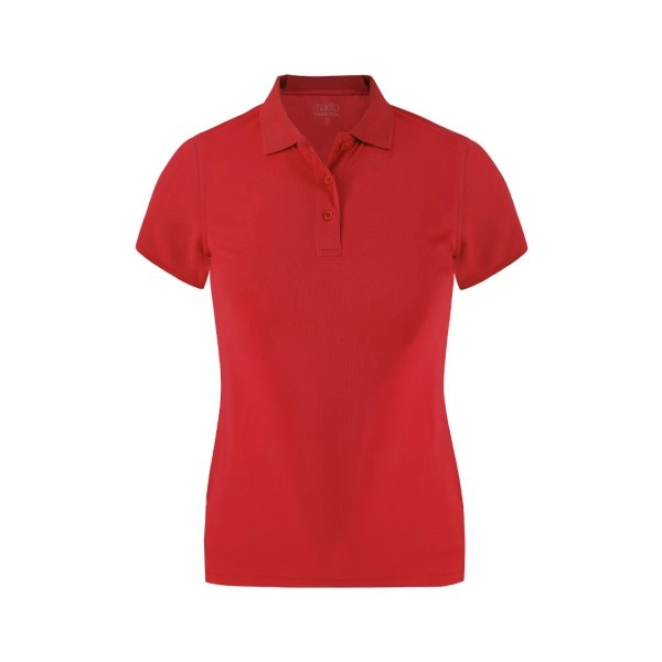 Immagine Polo Donna in tessuto tecnico 100% poliestere -Tecnic Plus