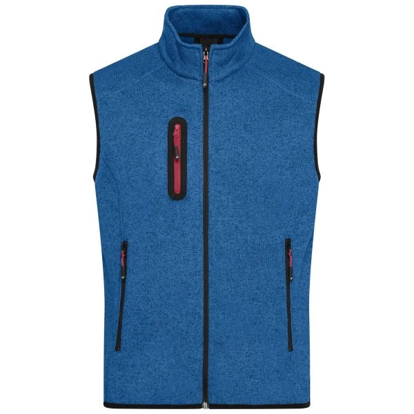 mens-knitted-fleece-vest-royal-melange-red-10.webp