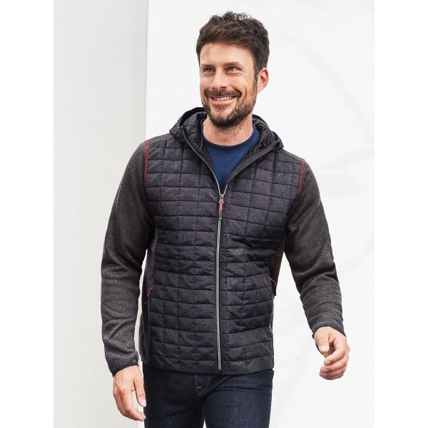 Men's Knitted Hybrid Jacket