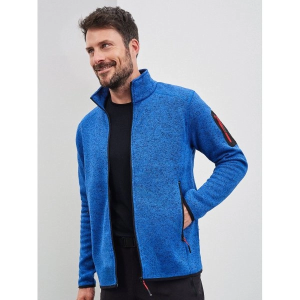 Men's Knitted Fleece Jacket