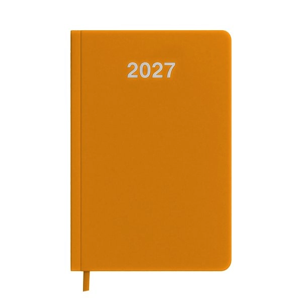 Immagine Agenda giornaliera 2027. Copertina rigida in cartoncino laminato opaco.