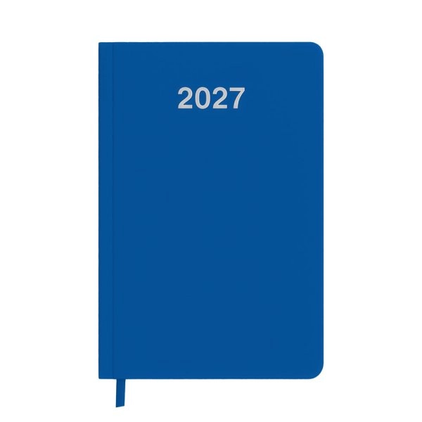 Immagine Agenda giornaliera 2027. Copertina rigida in cartoncino laminato opaco.