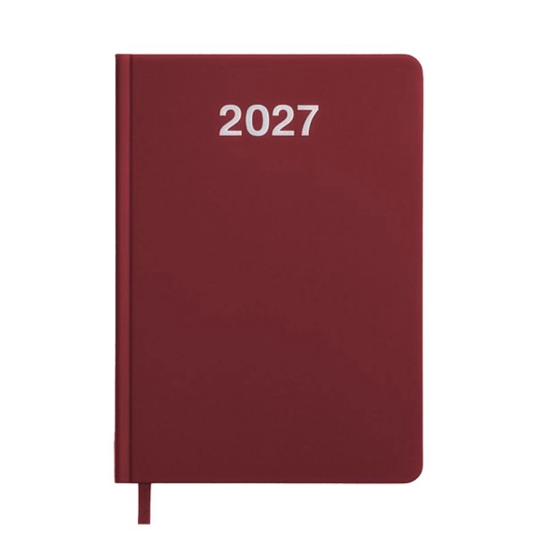 Immagine Agenda giornaliera 2027. Copertina rigida in cartoncino laminato opaco