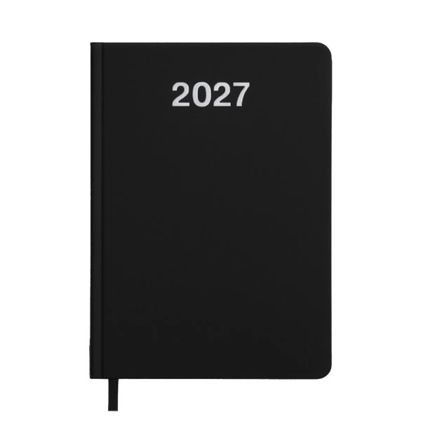 Immagine Agenda giornaliera 2027. Copertina rigida in cartoncino laminato opaco