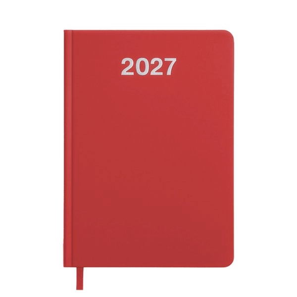 Immagine Agenda giornaliera 2027. Copertina rigida in cartoncino laminato opaco