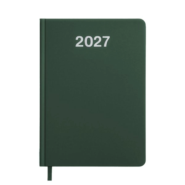 Immagine Agenda giornaliera 2027. Copertina rigida in cartoncino laminato opaco