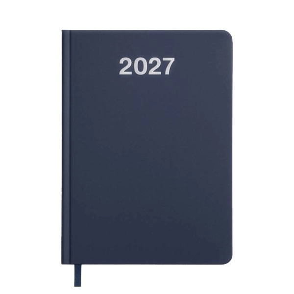 Immagine Agenda giornaliera 2027. Copertina rigida in cartoncino laminato opaco.