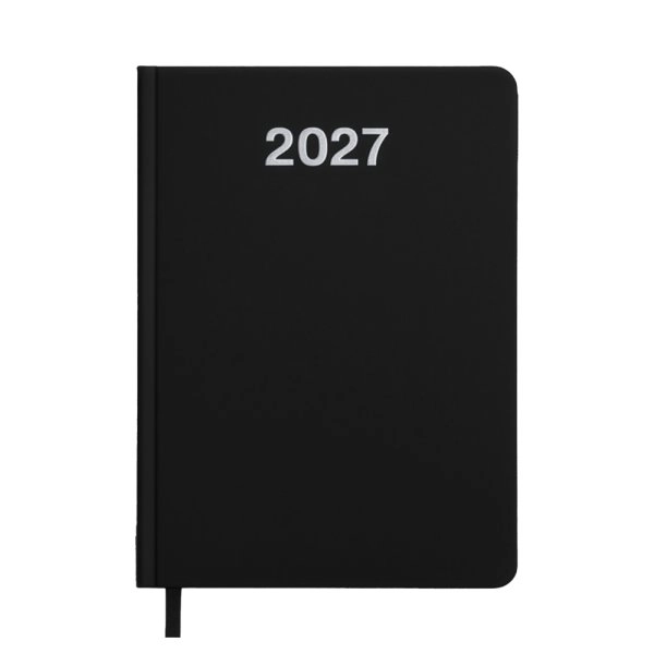 Immagine Agenda giornaliera 2027. Copertina rigida in cartoncino laminato opaco.
