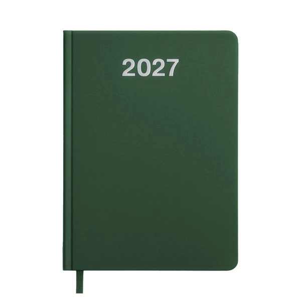Immagine Agenda giornaliera 2027. Copertina rigida in cartoncino laminato opaco.