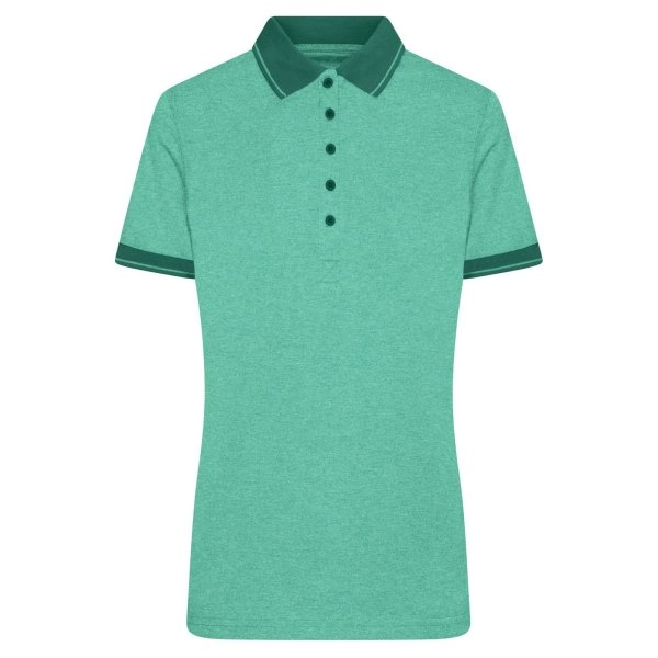 ladies-heather-polo-green-melange-dark-green-8.webp