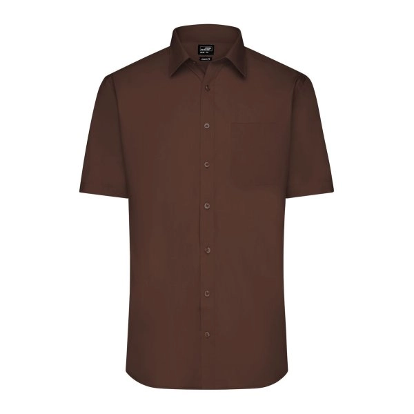 mens-shirt-shortsleeve-poplin-brown-14.webp