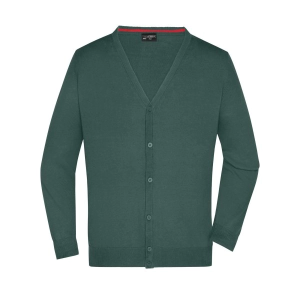 mens-v-neck-cardigan-forest-green-9.webp