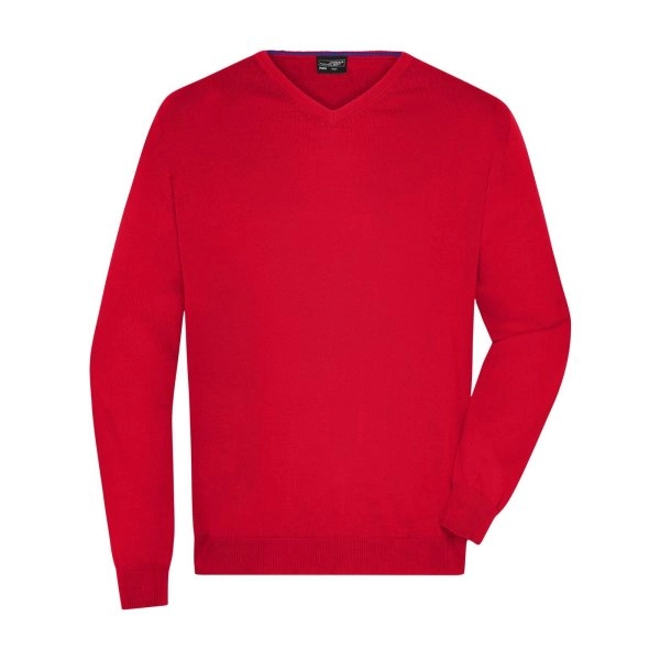 mens-v-neck-pullover-red-7.webp