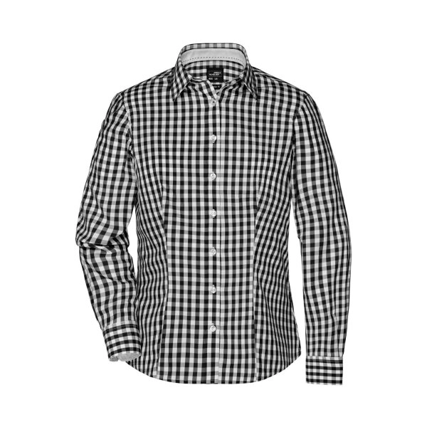 ladies-checked-blouse-black-white-7.webp