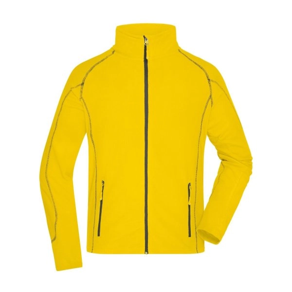 mens-structure-fleece-jacket-yellow-carbon-9.webp