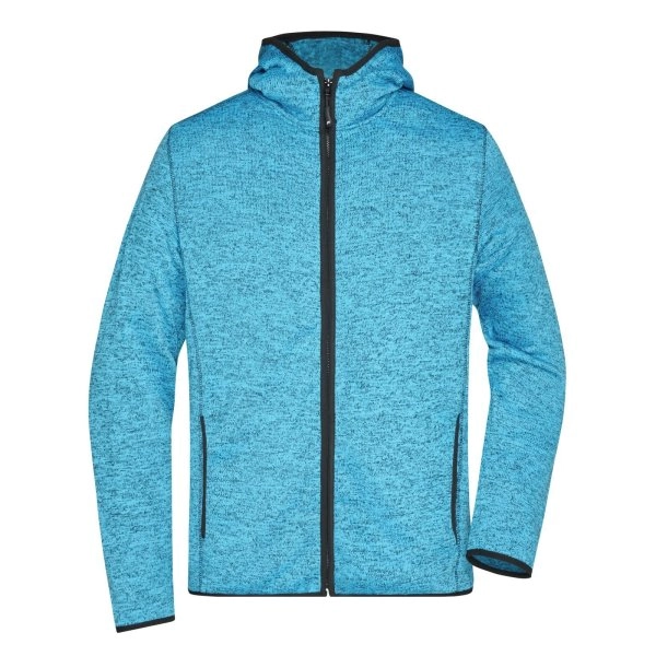 mens-knitted-fleece-hoody-blue-melange-black-9.webp