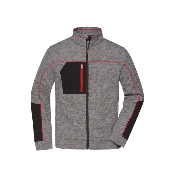 mens-structure-fleece-jacket-carbon-melange-black-red-11.webp